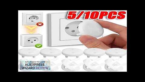 White Electrical Safety Socket Protective Cover Baby Care Safe Guard Protection Children Review