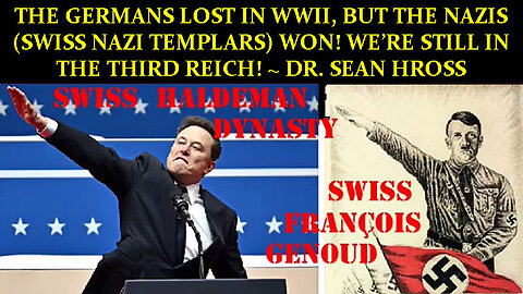 WE'RE STILL IN THE THIRD REICH! Elon Musk Descends from the Swiss Haldeman Dynasty! | Dr. Sean Hross