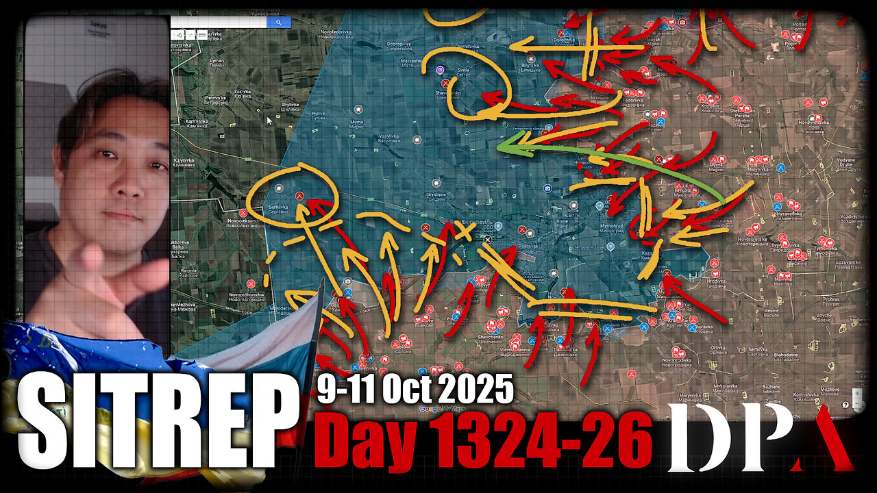 [ Ukraine SITREP ] A LOT OF ARROWS!!! Corner Offensive is now norm. Big expansion at Pokrovsk Front