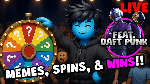 Meme Stream LIVE 🔴 | Roblox & Fortnite Feat. Daft Punk