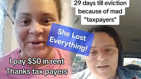 WELFARE QUEEN Has Been Evicted After Bragging On TikTok!