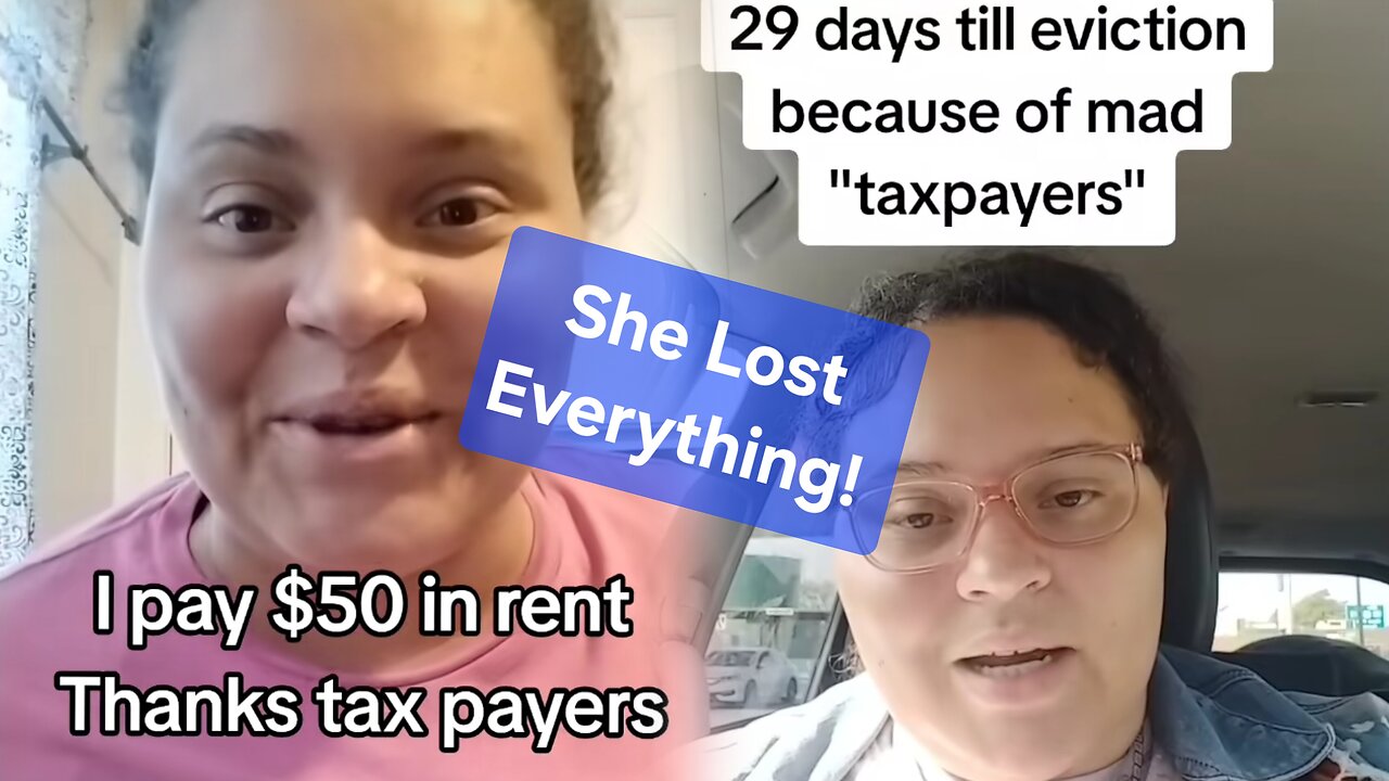 WELFARE QUEEN Has Been Evicted After Bragging On TikTok!