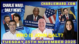 CHARLIE WARD DAILY NEWS WITH CHARLIE WARD. PAUL & DREW TUESDAY 25TH NOV 2025