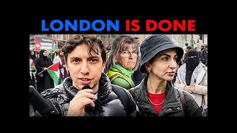 Nate Friedman Exposes Paid Protestors in London