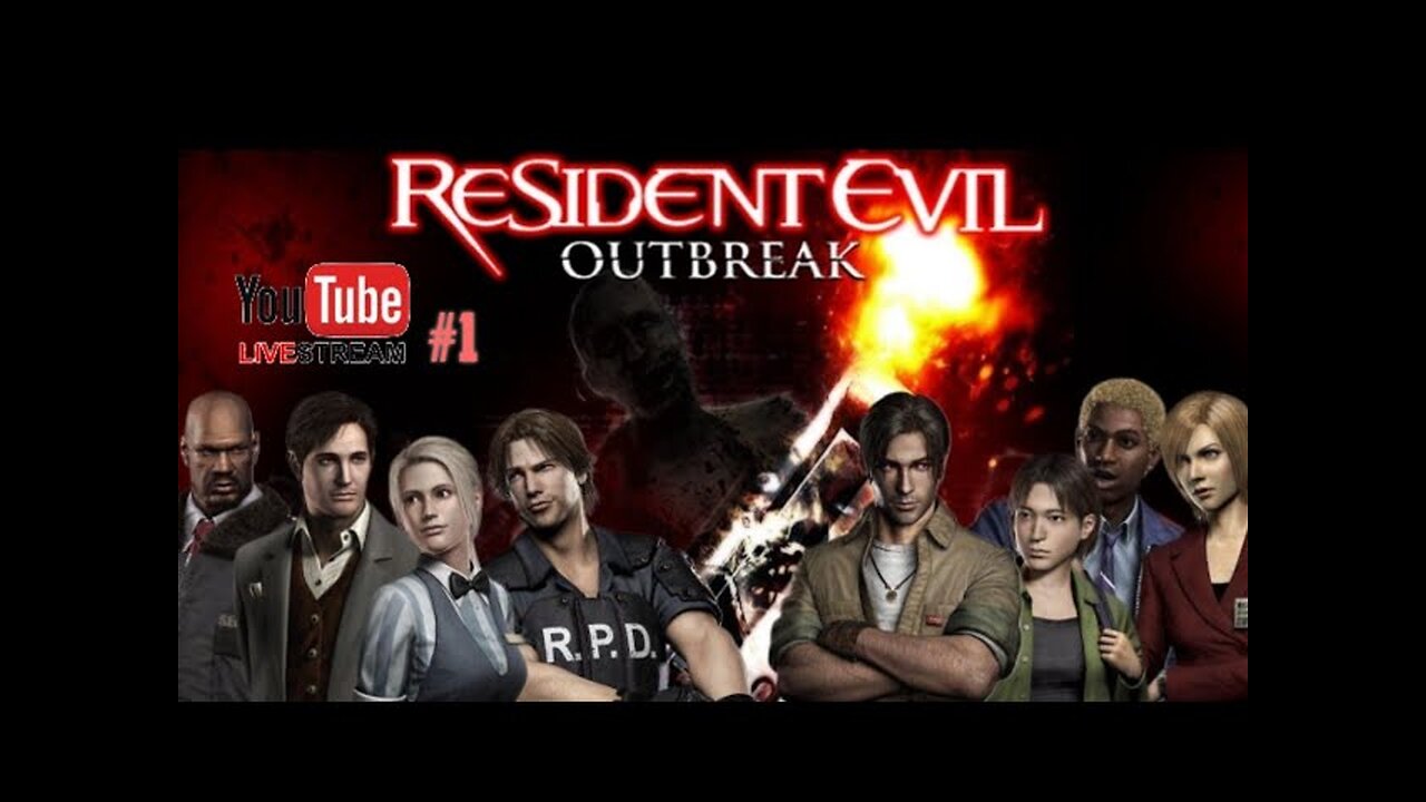(7/1/2022) Resident Evil Outbreak | Let's Try This! Yay! :-)