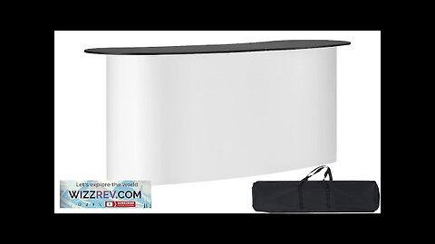 VEVOR Portable Tradeshow Podium Table 51.18" x 18.31" x 37.4" Display Exhibition Review