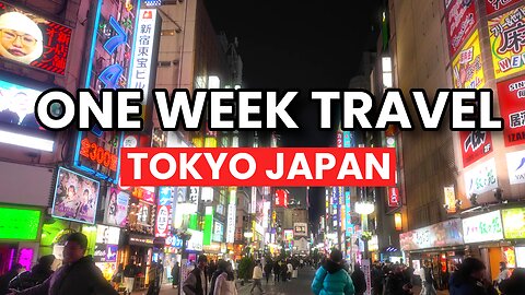 ONE WEEK in Tokyo Japan! 🇯🇵