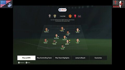 Sports Pitch Soccer 2025-2026: Game #19 [Manchester United F.C. at Notts County F.C.]