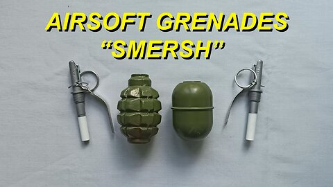 Red Sonja Airsoft: airsoft grenades SMERSH
