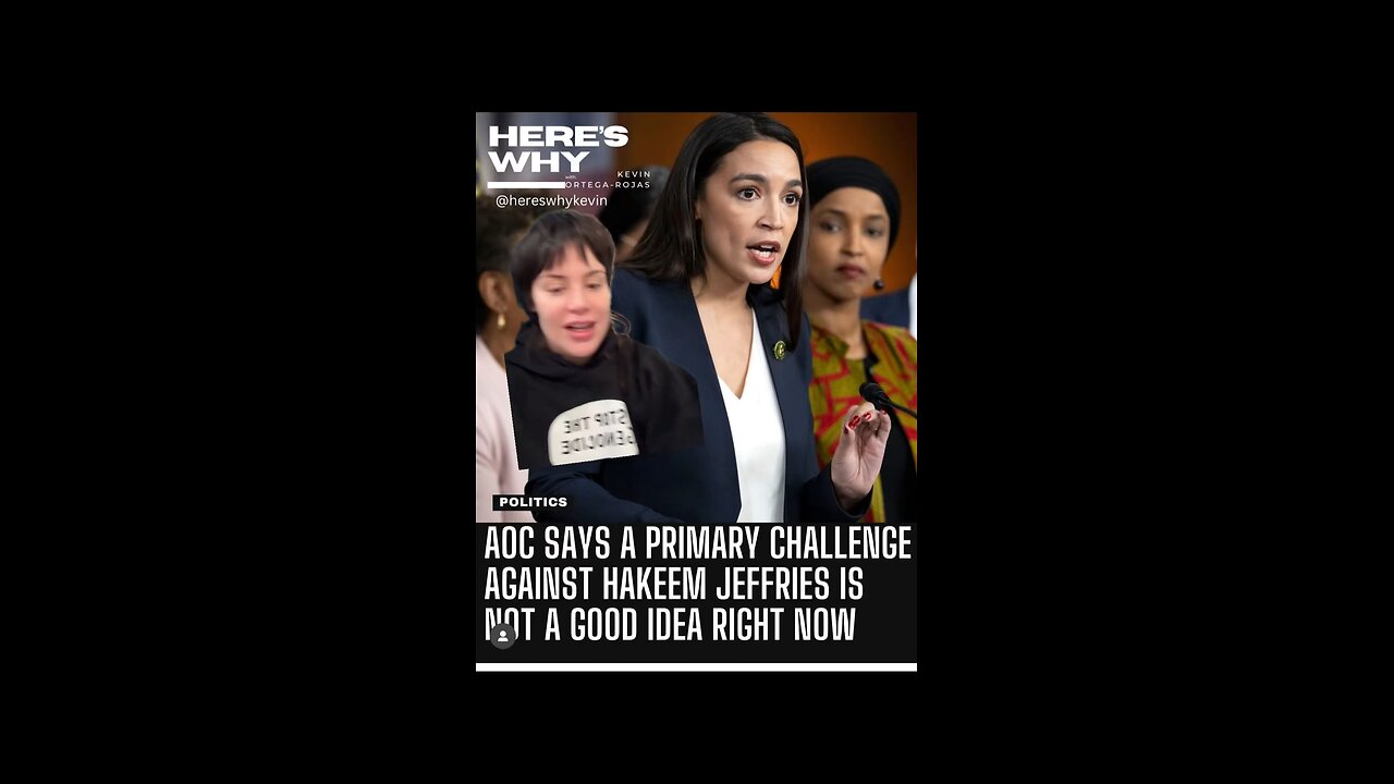 AOC is Being a Giant Hypocrite on Primary Challenges