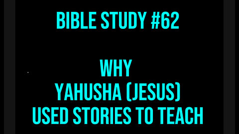 Good Morning ☀️ Bible Study #62 📖 Why Jesus Used Stories To Teach #ASL #deaf #signlanguage