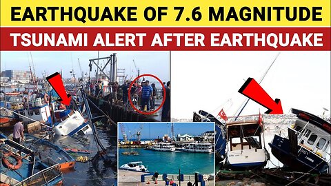 Magnitude 7.6 Earthquake in the Caribbean, Danger averted After the tsunami warning