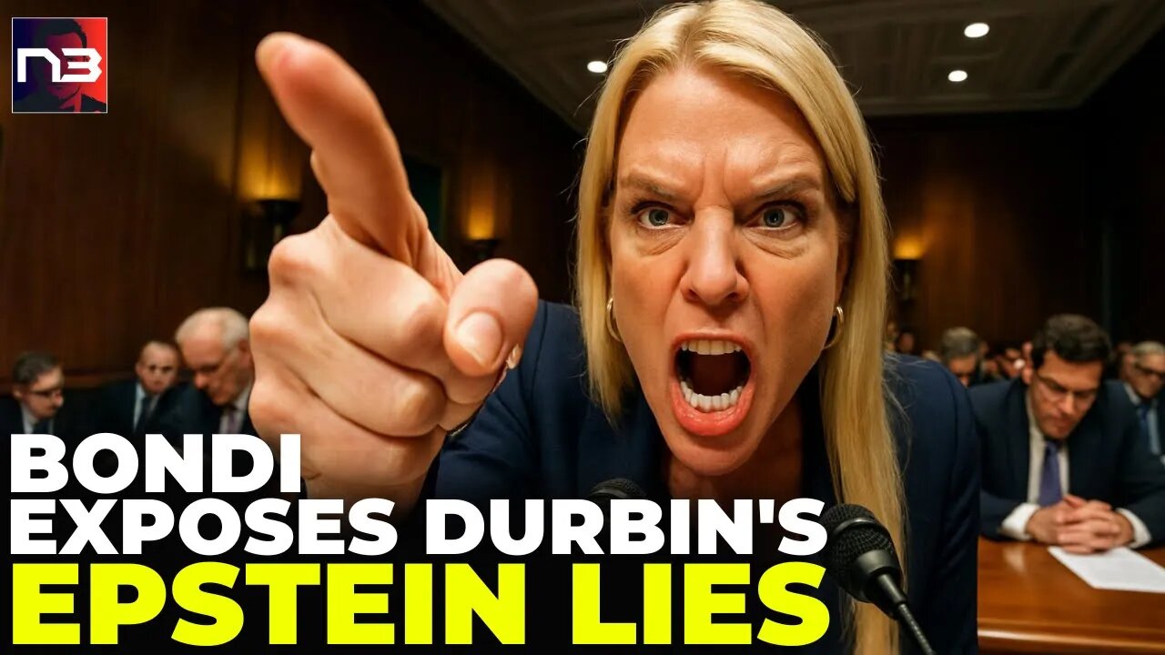 Alert: Senate ERUPTS as Bondi Reveals Which Democrat HID Epstein Files from America