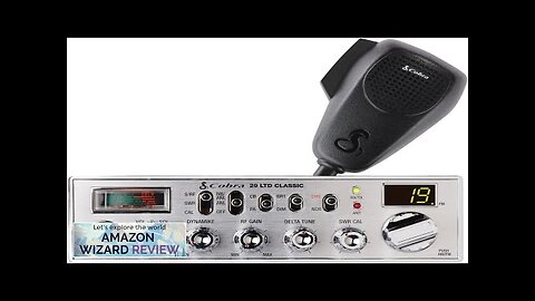 Cobra 29 LTD Classic AM/FM Professional CB Radio Easy to Operate Review