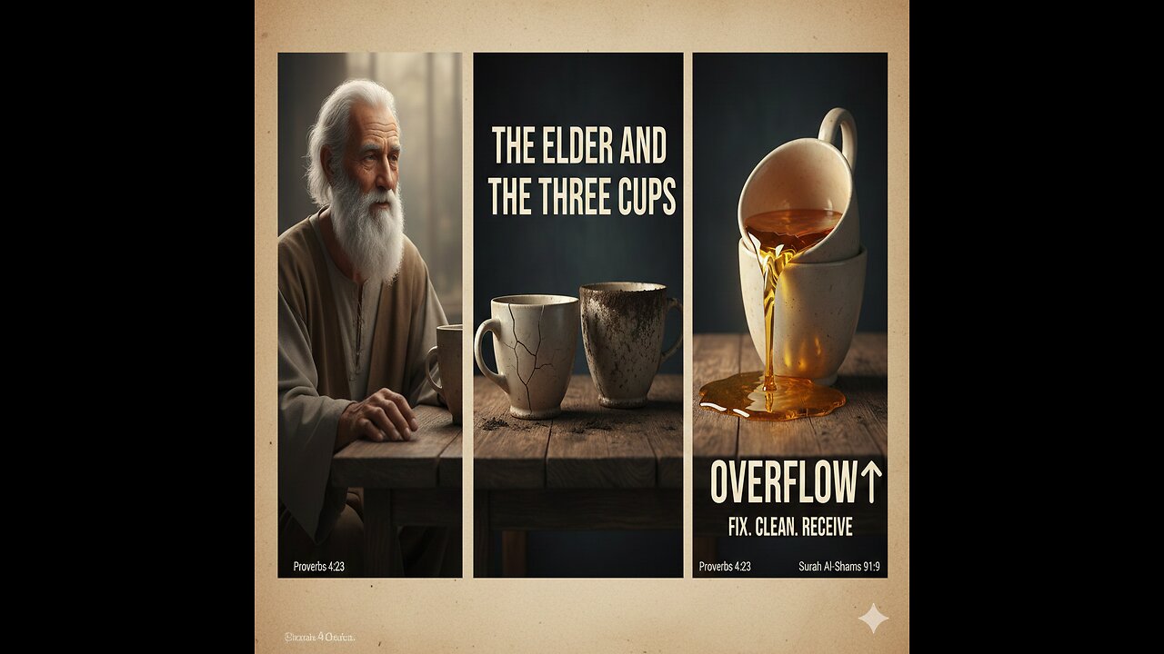 The Elder and the Three Cups