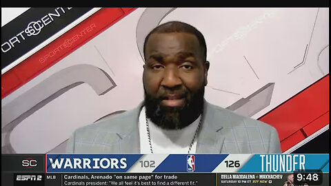 Sports Center: Curry came back to a night mare , OKC destroys GSW