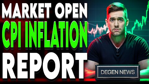 CPI Inflation Report: Time To Buy The Dip?! (DJT, MSTR, NVDA & TSLA) || The MK Show