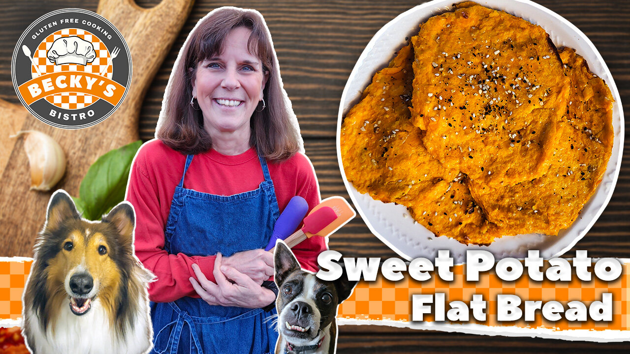 Sweet Potato Flatbread | Gluten-free