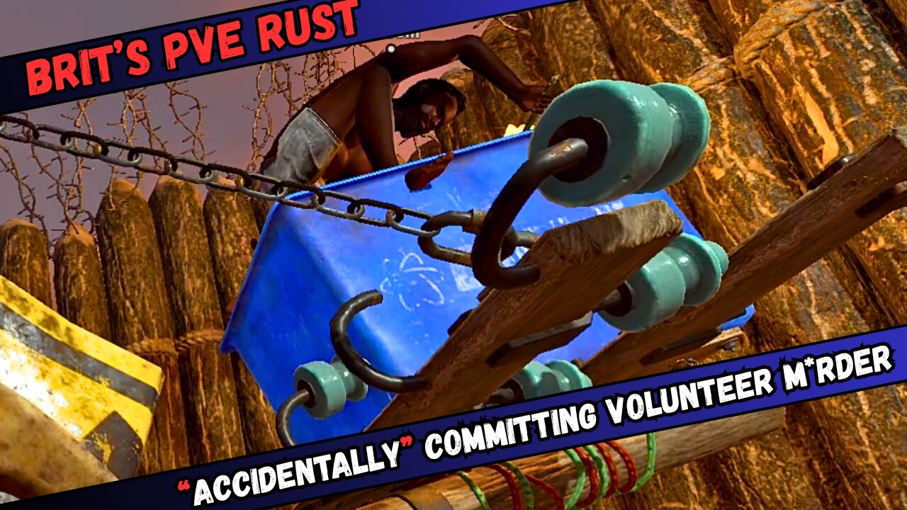 "Accidentally" Committing Volunteer Murder on Brit’s PVE Rust Server