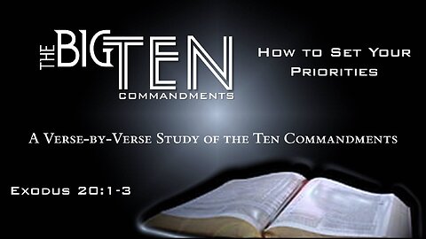 Freedom River Church - How to Set Your Priorities