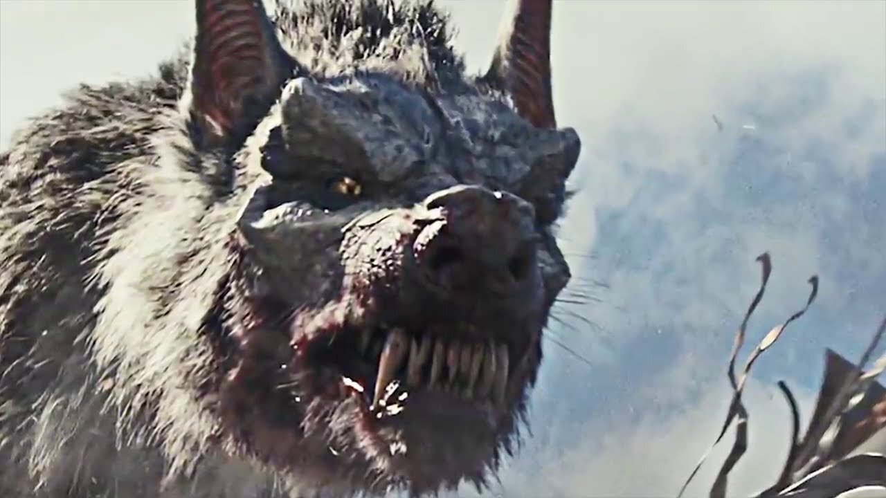 Giant Flying Wolf - George vs Ralph vs Lizzie - Final Battle Scene - Rampage (2018) Movie Clip HD