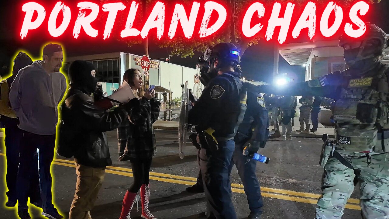 Flag Burning, Antifa & Arrest: Journalist Nick Sortor Detained in Portland Chaos