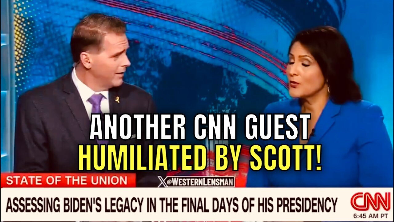 OHHH! CNN Guest COMPLETELY HUMILIATED by Scott Jennings over Biden’s AWFUL Legacy! 😂