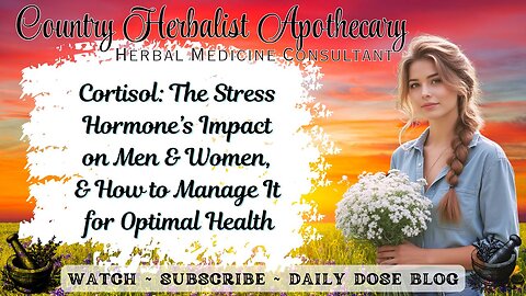 Cortisol: The Stress Hormone’s Impact on Men and Women and How to Manage It for Optimal Health