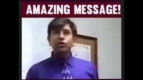 An amazing 1 minute message. What we all need to ask ourselves. Share this with all you know.