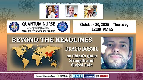 DRAGO BOSNIC - Beyond the Headlines: China’s Quiet Strength and Global Role