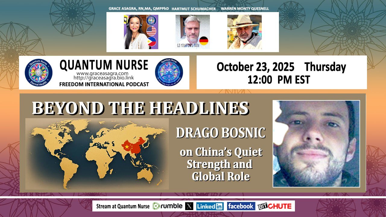 DRAGO BOSNIC - Beyond the Headlines: China’s Quiet Strength and Global Role