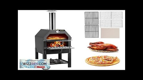 VEVOR Outdoor Pizza Oven 12" Wood Fire Oven 2-Layer Pizza Oven Wood Review