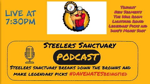 Steelers Sanctuary Cleveland Browns Preview and Legendary NFL Picks