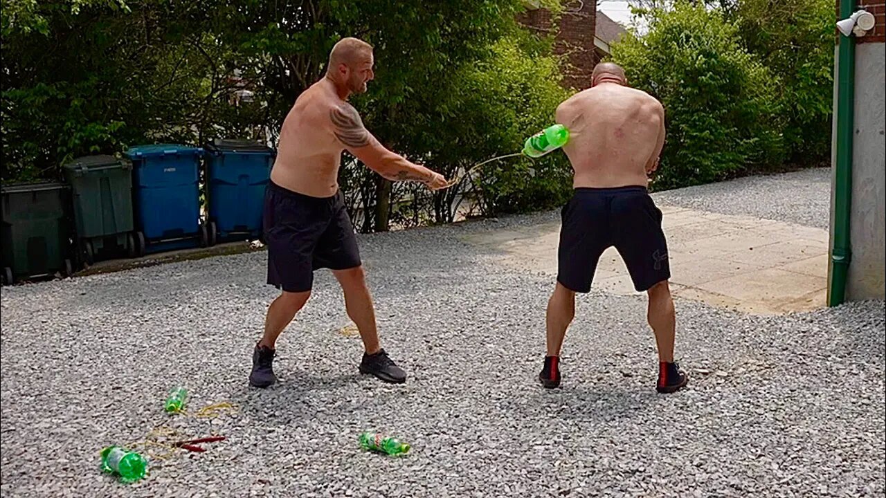 Pop Bottle Pain Test!!!