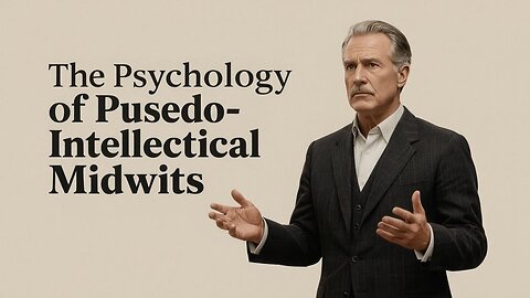 The Pseudo-Intellectual Midwits Psychology