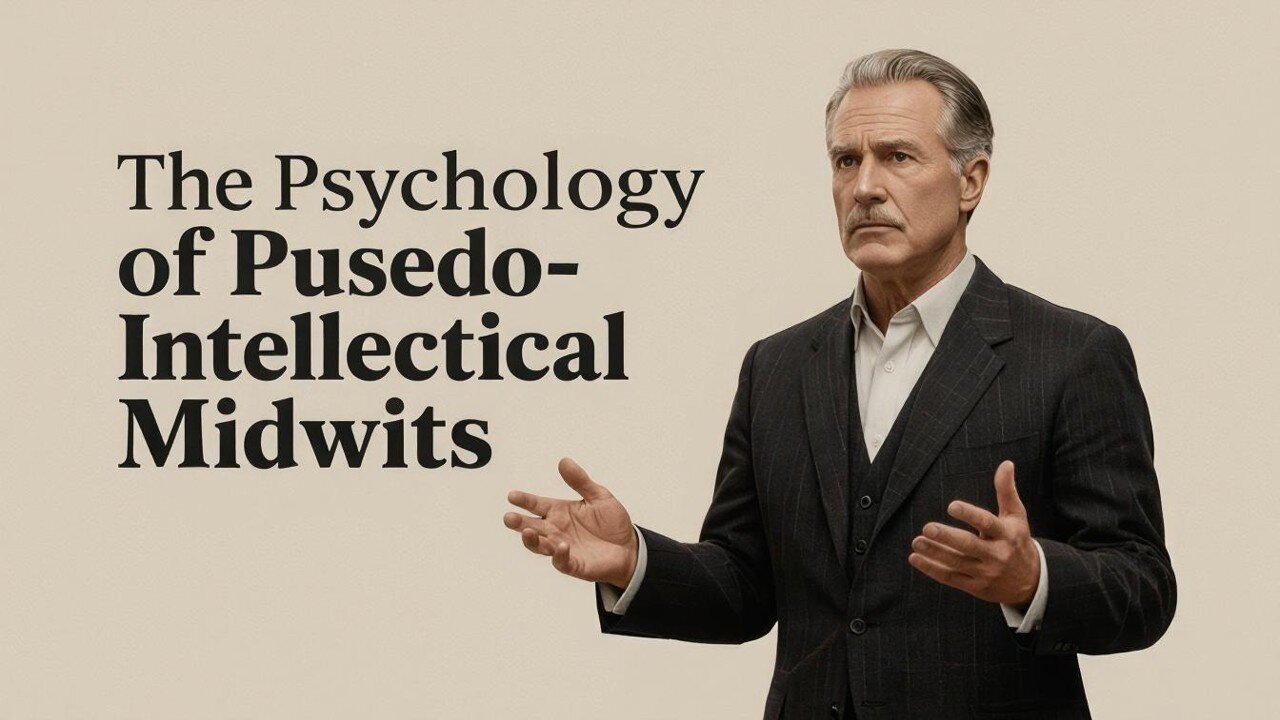 The Pseudo-Intellectual Midwits Psychology