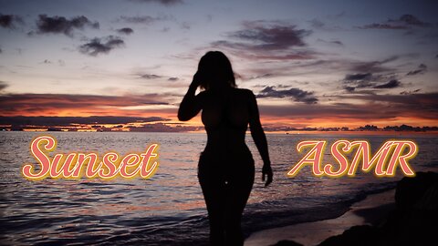 ASMR Gina Carla 💦 Sunset Swim