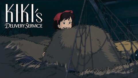 Travel As A WITCH Vagabond | Train & Rain Sounds | Kiki's Delivery Service Ambience