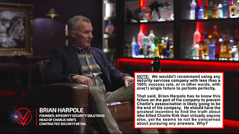 Who Was Charlie Kirk's Security Contractor?