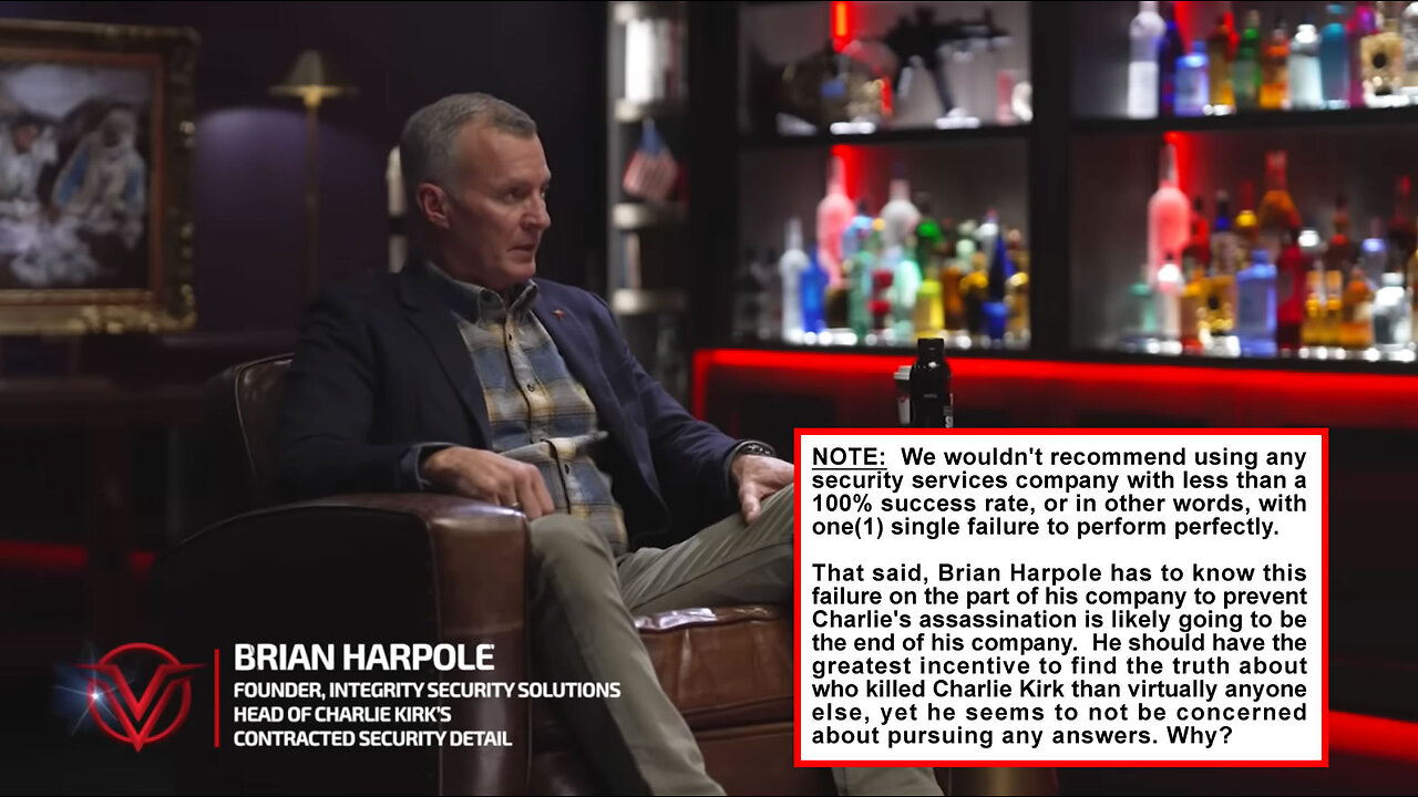 Who Was Charlie Kirk's Security Contractor?