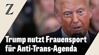 Trump unterzeichnet Dekret zum Ausschluss von trans Menschen vom Frauensport