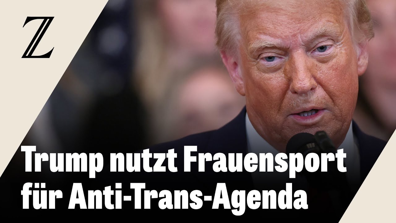 Trump unterzeichnet Dekret zum Ausschluss von trans Menschen vom Frauensport