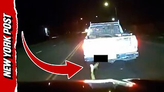Watch Badass Cops YANK Stolen Truck With Wild 'Grappler' Device in High-Speed Stop