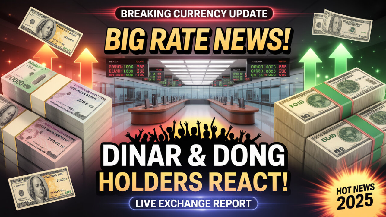 🎆 Currency Update – Dinar & Dong Holders React to Big Rate News! 🏦🔥 💥 Today's Iraqi Dinar News!