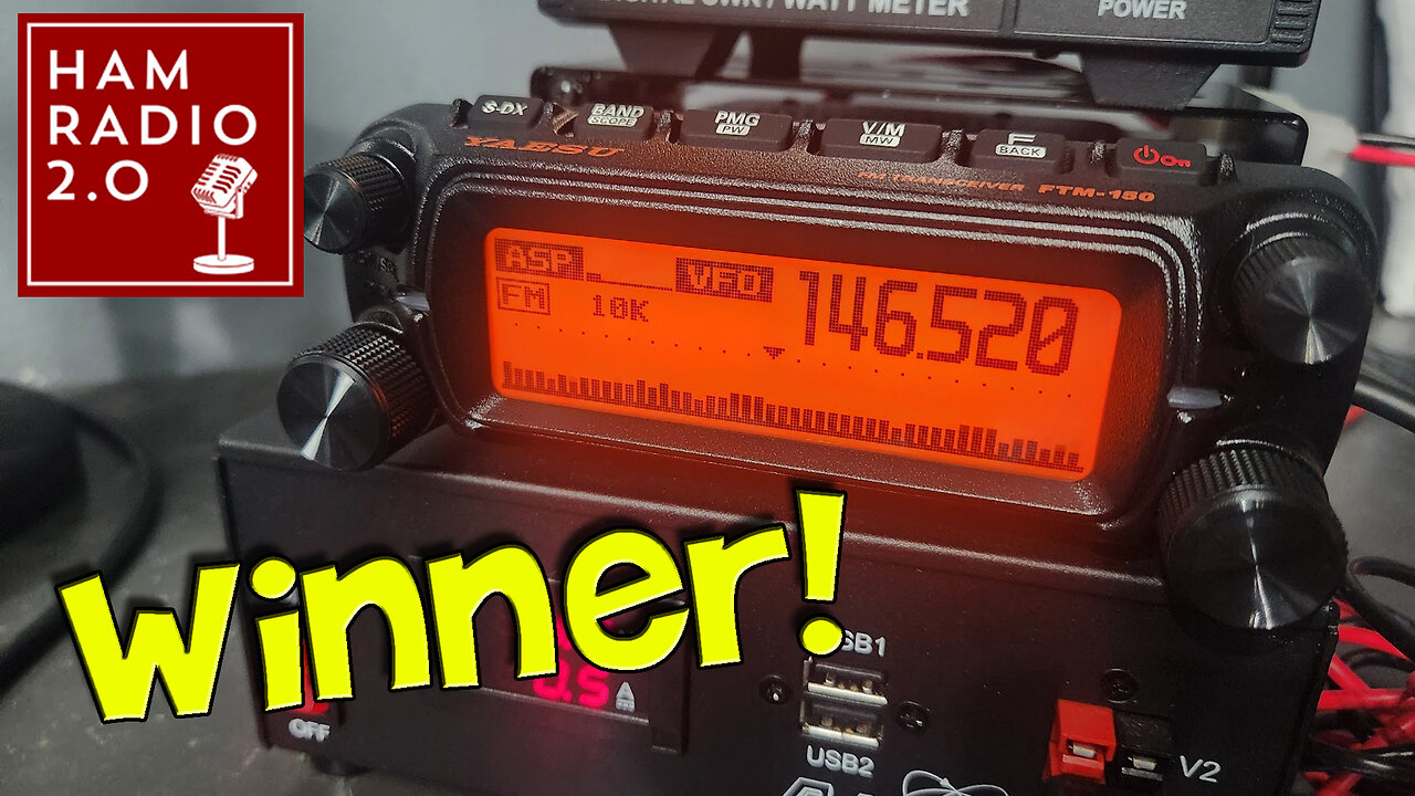 NEW! Yaesu FTM-150Rasp Dual Band Radio with EXTRAS!