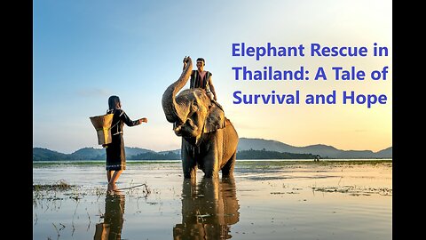 Elephant Rescue in Thailand: A Tale of Survival and Hope