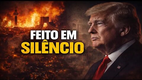 Trump AGE em Silêncio — Gaza Vira Estado Antes da Reação Global