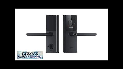 Aqara A100 Pro Smart Door Lock Zigbe BT5.0 Apple Homekey Unlock Fingerprint Review