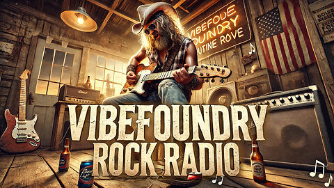 🎸 Outlaw Country Rock Radio – Southern Music by Vibe Foundry