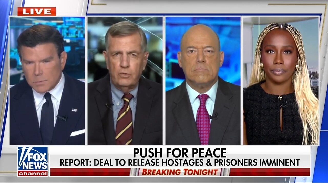 Bret Baier, Brit Hume: Israel Hamas Peace Plan Is A Very Big Deal